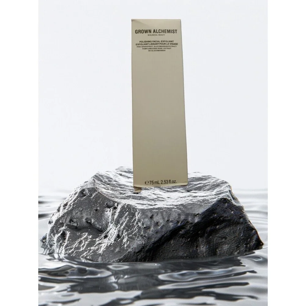 Grown Alchemist Polishing Facial Pink Grapefruit Exfoliant 2.53 oz. 75ml